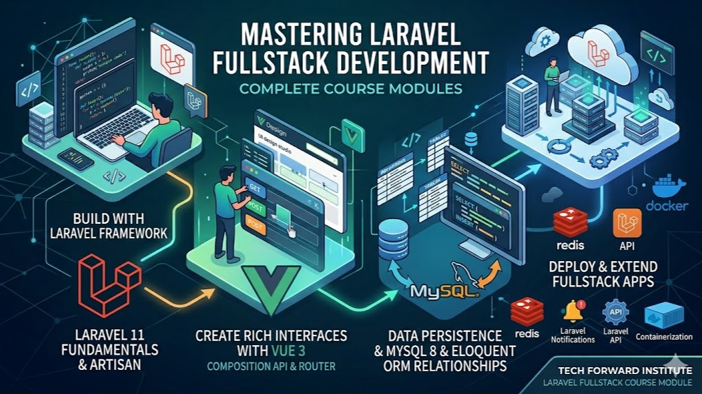 Fullstack Laravel — Laravel 11, Vue.js 3 & MySQL
