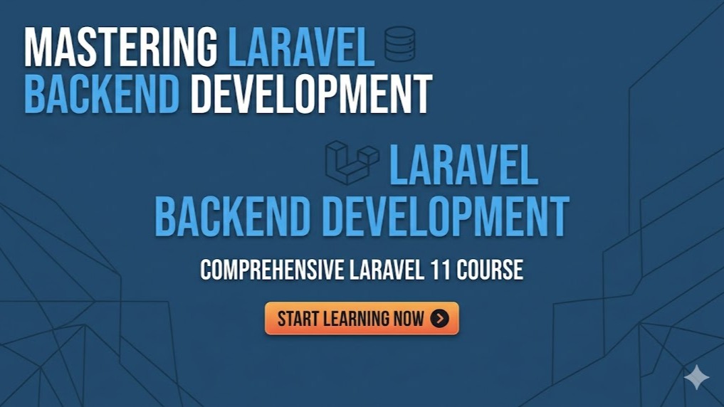 Laravel Backend Bootcamp