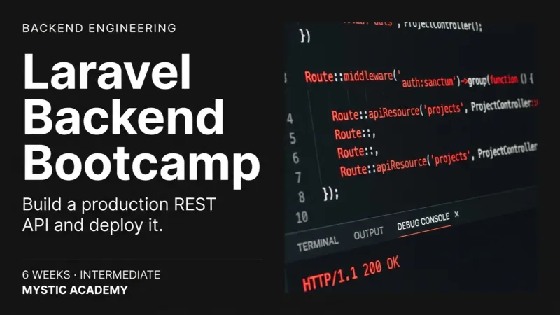 Laravel Backend Bootcamp